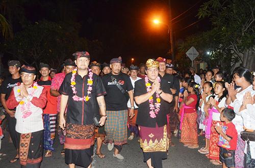 Meriah, Disambut Bleganjur dan Pentas Seni  Bupati Hadiri HUT ke-45 ST. Taruna Karya, Br. Pande, Abiansemal